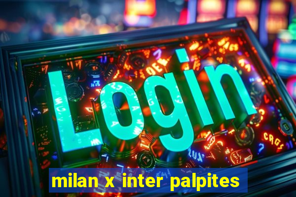 milan x inter palpites